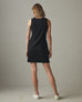 Women's Muscle Tee Dress - Super Black